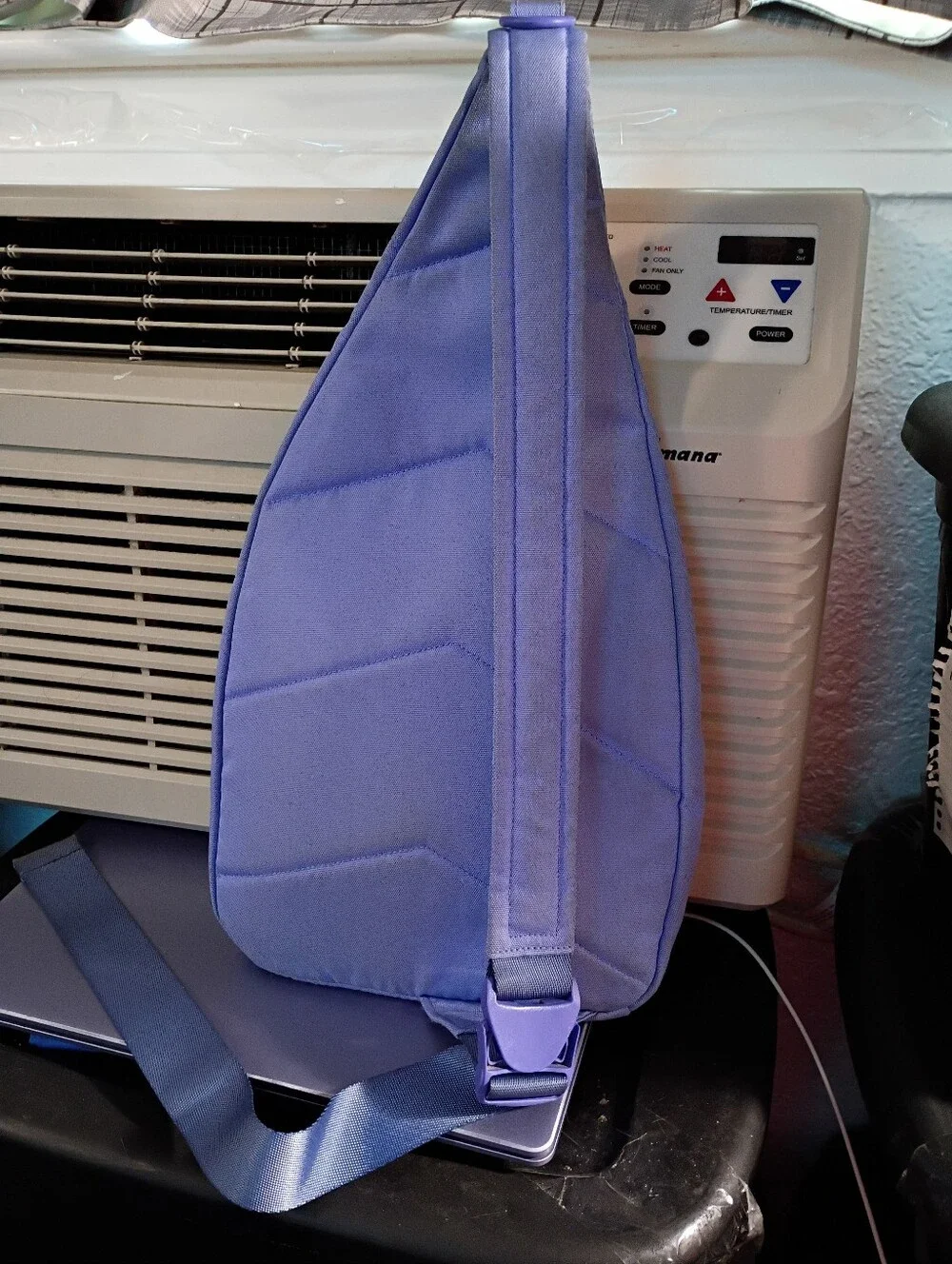 Vera Bradley Periwinkle Sling Backpack
